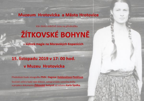 Pozvánka na přednášky v muzeu Hrotovicka