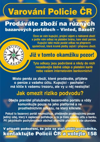 Varování a osvěta ze strany Policie ČR